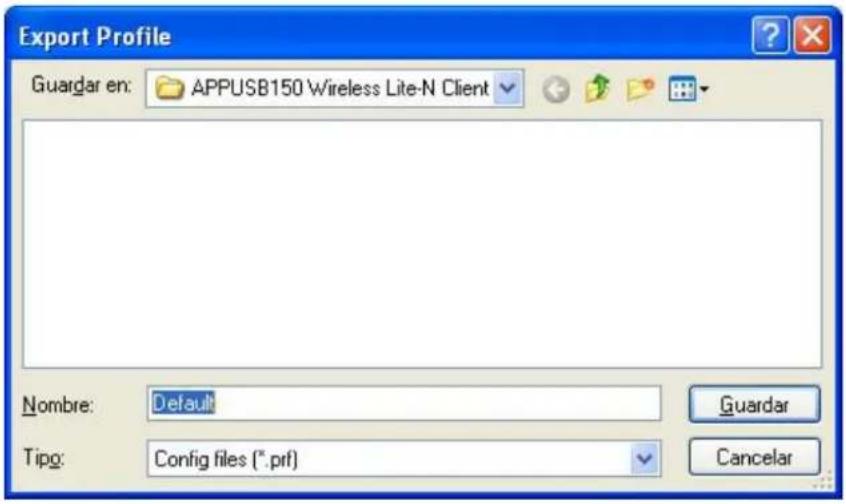 Approx APPUSB150 - Esportare un profilo - 1
