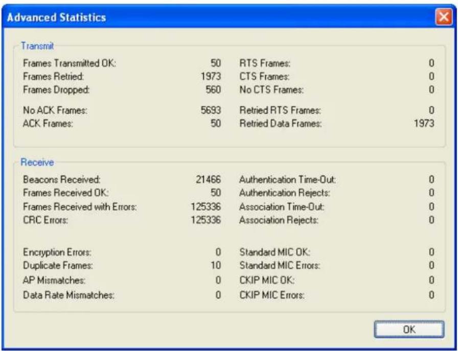 Approx APPUSB150 - Check Receive and Transmit Statistical Information - 1