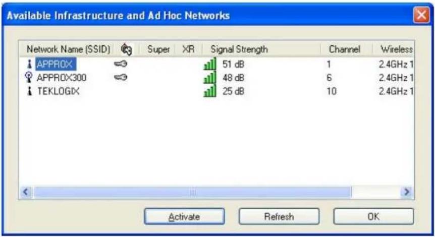 Approx APPUSB150 - Scan Available Networks - 1