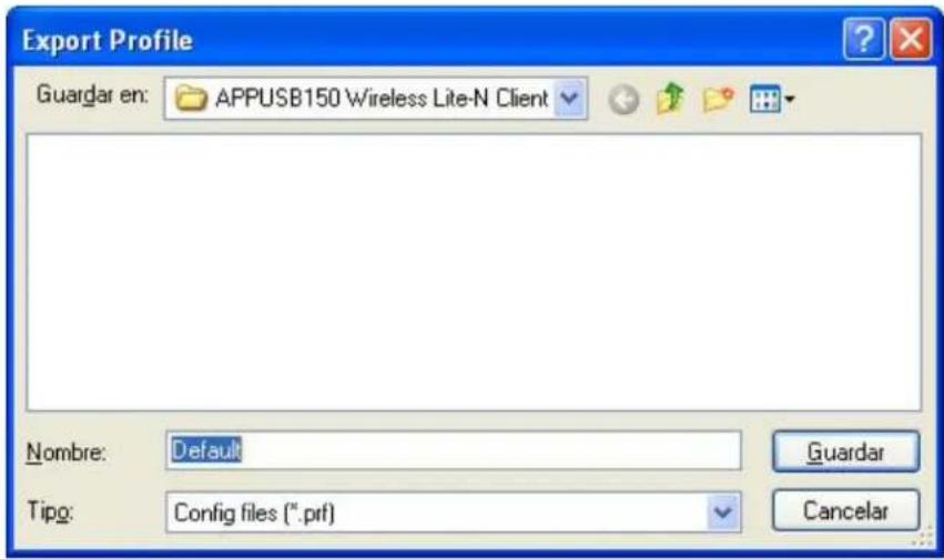 Approx APPUSB150 - Export a Profile - 1