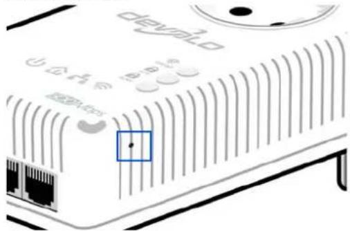 DEVOLO dLAN 500 AV Wireless+ - Reset - 1