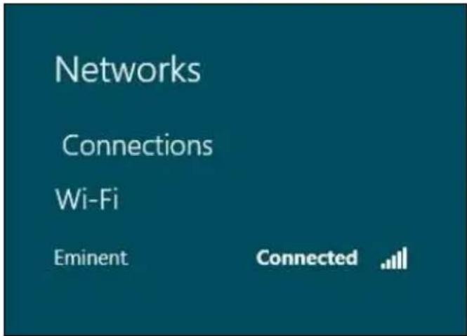 Eminent EM4586 - Verbinden met Windows 8 (WLAN AutoConfig) - 6