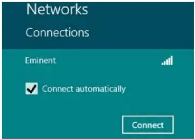 Eminent EM4586 - Connessione tramite Windows 8 (WLAN AutoConfig) - 3