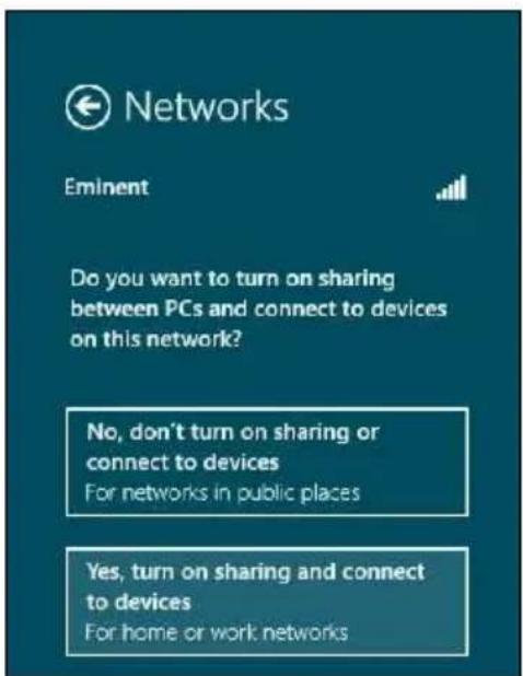 Eminent EM4586 - Conectar utilizando Windows 8 (WLAN AutoConfig) - 5