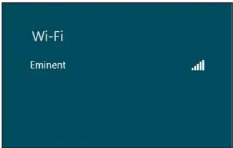Eminent EM4586 - Connexion à l'aide de Windows 8 (auto-configuration WLAN) - 2