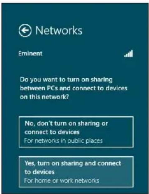 Eminent EM4586 - Verbinden met Windows 8 (WLAN AutoConfig) - 5