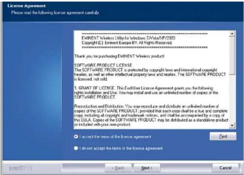 Eminent EM4586 - De software installeren (alleen het stuurprogramma) - 1