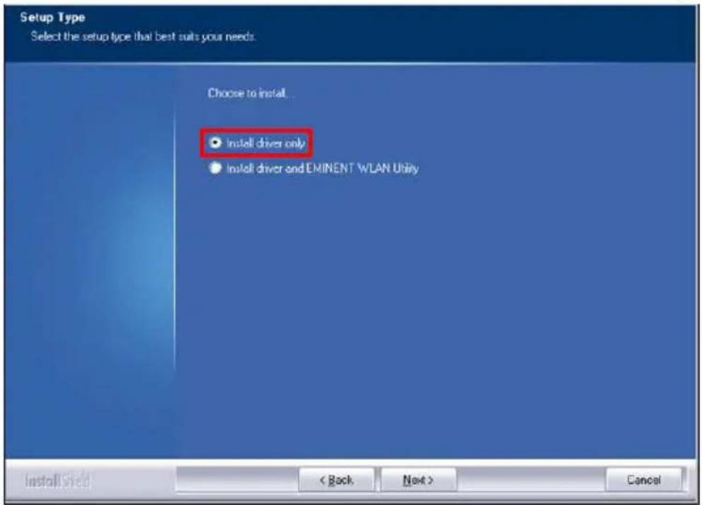 Eminent EM4586 - Installing the driver - 2