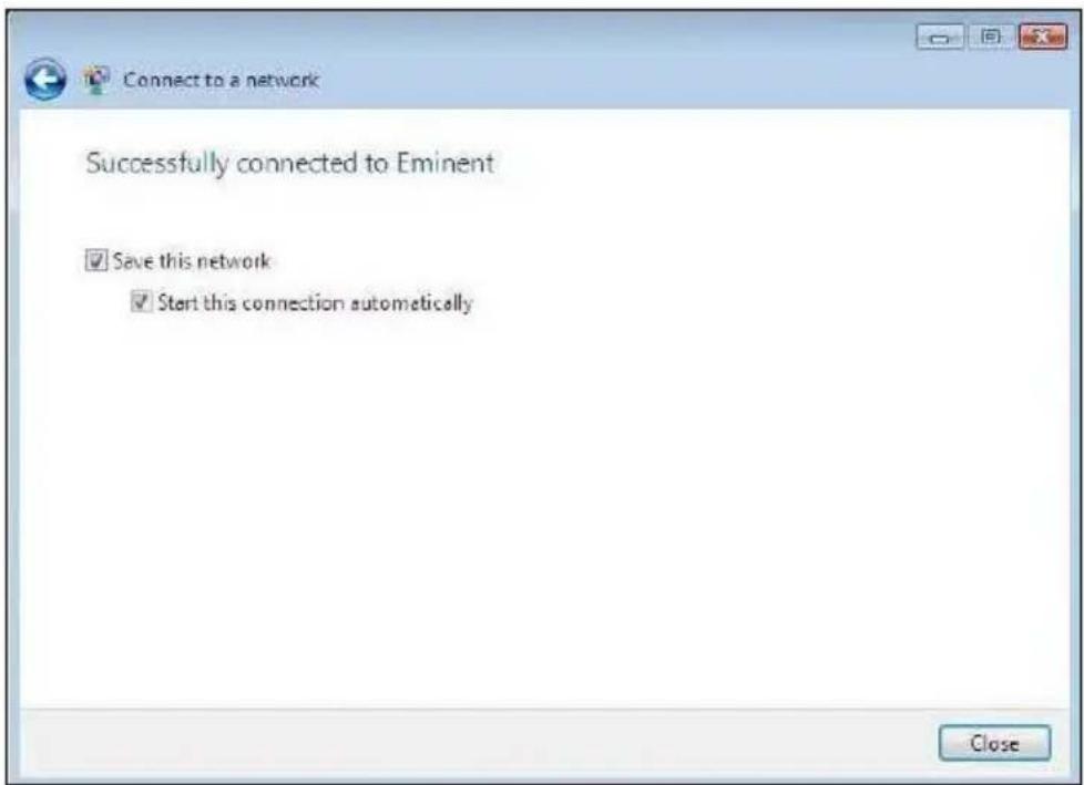 Eminent EM4586 - Conectar utilizando Windows Vista (WLAN AutoConfig) - 4
