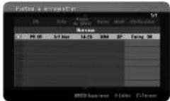 LG RHT599H - Réglage d'un enregistrement programmé - 2