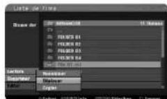 LG RHT599H - Déplacer des fichiers ou des dossiers vers un autre dossier du HDD - 1