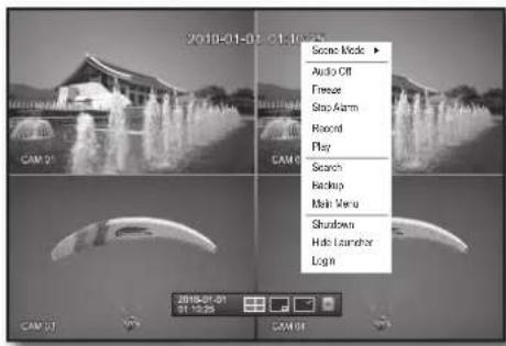 SAMSUNG SRD-470D - Live Screen Menu - 2