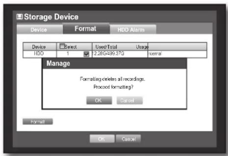 SAMSUNG SRD-470D - Formatting - 2