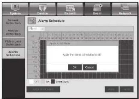 SAMSUNG SRD-470D - Alarm Schedule - 1