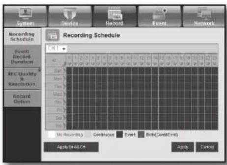 SAMSUNG SRD-470D - Recording Schedule - 1