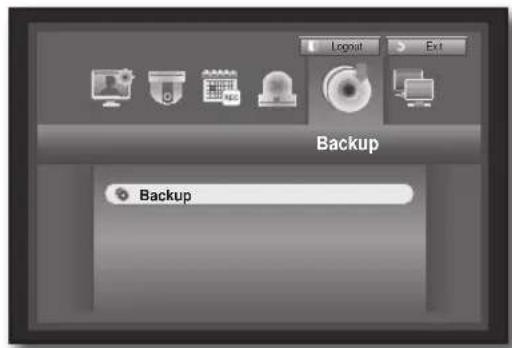 SAMSUNG SRD-850D - Setting the Backup - 1