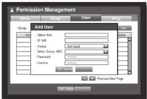 SAMSUNG SRD-850D - Setting the user - 2