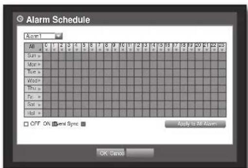 SAMSUNG SRD-850D - Alarm Schedule - 2