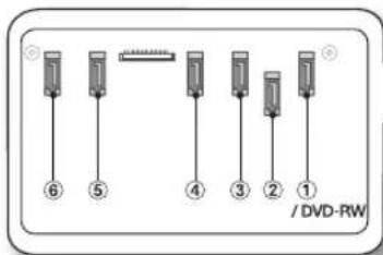 SAMSUNG SRD-850D - If adding HDDs to SRD-830D/850D/870D/1610D/1630D/1650D/1670D - 6