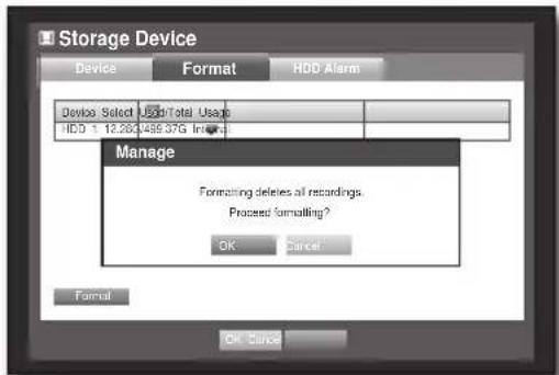 SAMSUNG SRD-850D - Formatting - 2