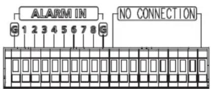SAMSUNG SRD-850D - CONNECTING THE ALARM INPUT/OUTPUT - 1