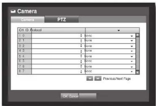 SAMSUNG SRD-850DC - Setting the PTZ - 1