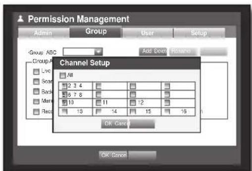 SAMSUNG SRD-850DC - To set the group authority - 1