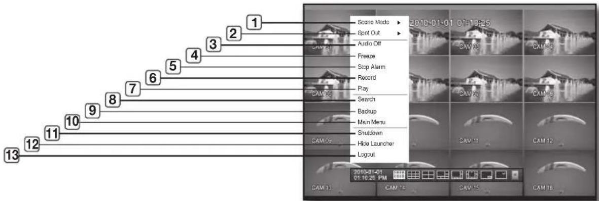 SAMSUNG SRD-850DC - Split Mode Menu - 1