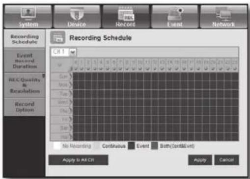 SAMSUNG SRD-870D - Recording Schedule - 1