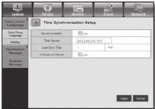 SAMSUNG SRD-870D - Date/Time/Language - 2