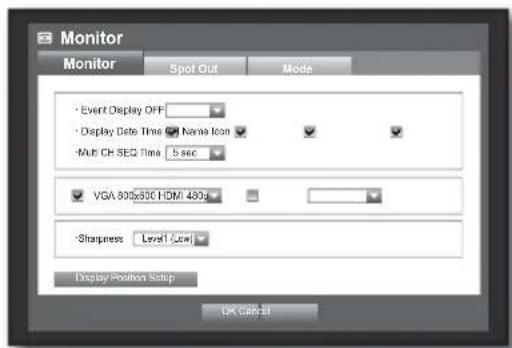SAMSUNG SRD-870DC - Setting the Monitor - 1
