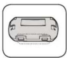 SAMSUNG HW-F350 - ANBRINGEN DES FERRIT KERNS AM LAUTSPRECHERKABEL DES SUBWOOFERS - 1