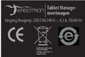 Ergotron 24-235-085 - Abstellen des Wagens - 1