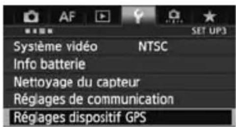 CANON GP-E1 - Utilisation de la boussole numérique - 1