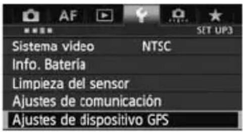 CANON GP-E1 - Calibración de la brújula digital - 2