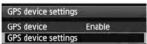 CANON GP-E1 - Calibrating the Digital Compass - 4