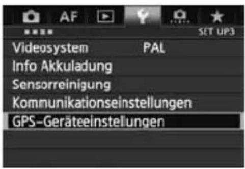 CANON GP-E1 - GPS-Signalerfassung - 1