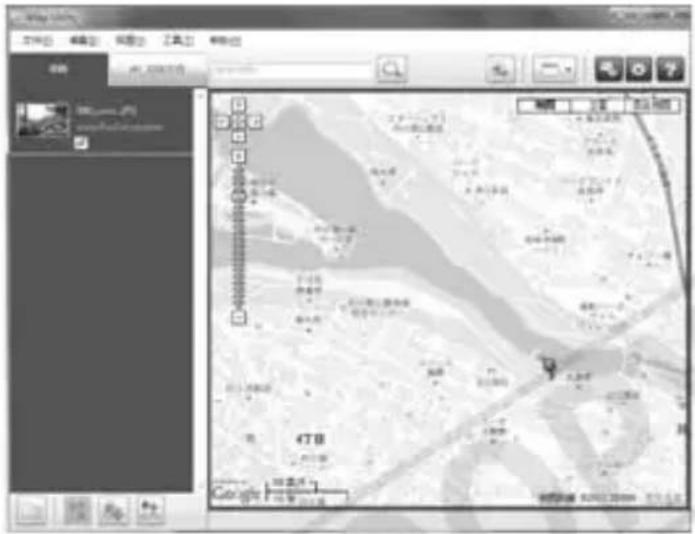 CANON GP-E1 - 在虚拟地图上观看图像和信息 - 1
