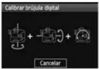 CANON GP-E1 - Calibración de la brújula digital - 1