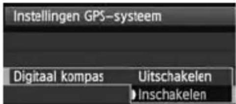 CANON GP-E1 - Het digitale kompas gebruiken - 4