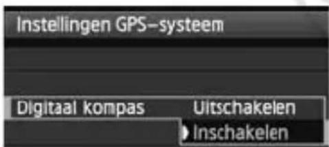 CANON GP-E1 - Het digitale kompas ijken - 5