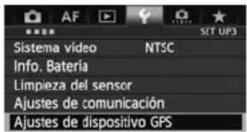 CANON GP-E1 - Ajuste del intervalo de registro de posición - 1