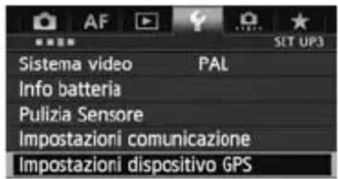 CANON GP-E1 - Taratura della bussola digitale - 2