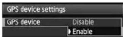 CANON GP-E1 - Setting the Positioning Interval - 2