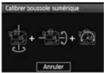 CANON GP-E1 - Calibrage de la boussole numérique - 1