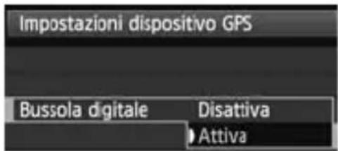 CANON GP-E1 - Uso della bussola digitale - 4