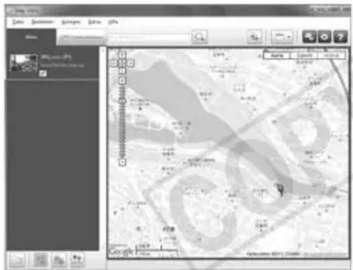 CANON GP-E1 - Anzeigen von Bildern und Informationen auf einer virtuellen Landkarte - 1