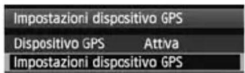 CANON GP-E1 - Impostazione dell'ora della fotocamera tramite GPS - 3