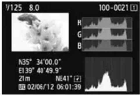 CANON GP-E1 - Etiquetado geográfico de imágenes y adición de la dirección de la toma - 1