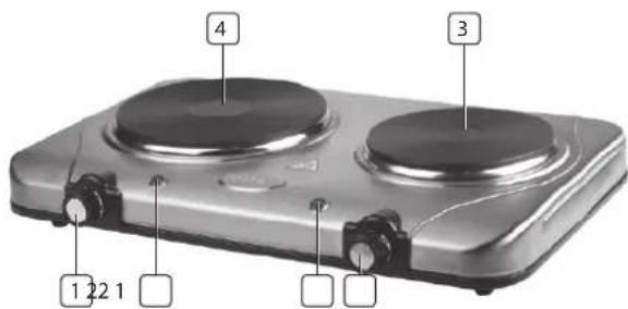 TRISTAR KP-6249 - DeScRizloNe Del comPoNeNTI - 1